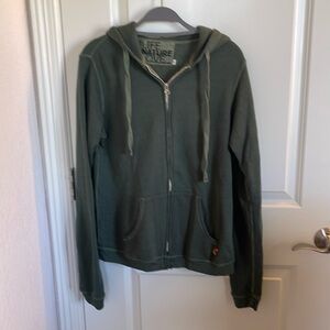 Free City Zip Hoodie- Bush - Size 2